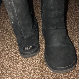 Tall Black Uggs